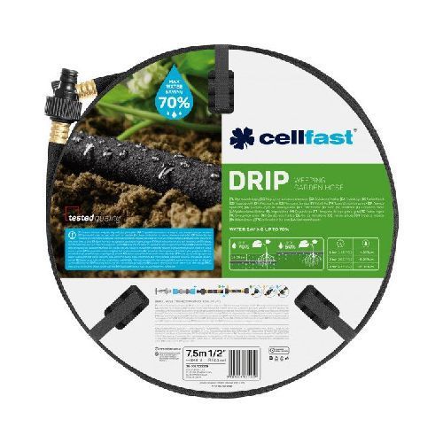 Шланг сочащийся 30м DRIP Cellfast (19-004) Польша