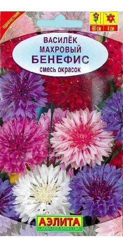 Василек Бенефис, семена Аэлита 0,5г