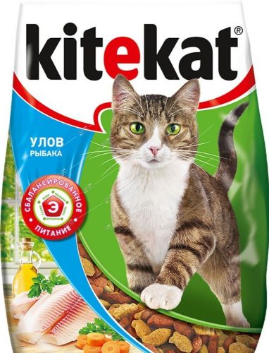 KiteKat корм для кошек Улов Рыбака 1,9кг