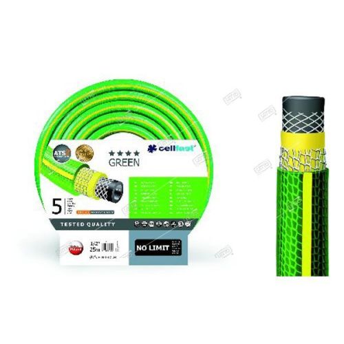 Шланг садовый 3/4" 25 м 5-сл. GREEN Cellfast (15-120) Польша