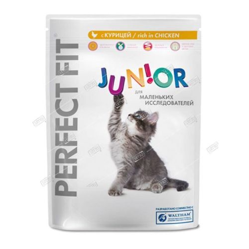 PERFECT FIT корм для котят Курица до 12 мес.190г