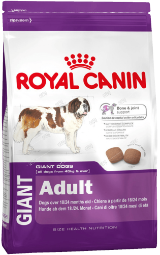 ROYAL CANIN корм для собак Джайнт Эдалт для очень крупных пород 15кг