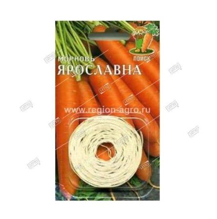 Морковь Ярославна, семена Поиск на ленте 8м